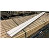 Image 4 : 1 LIFT OF PREFABRICATED WHITE EC DOOR JAMB 81" X 4-9 16" APPROX 180 PCS