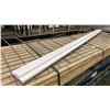 Image 4 : 1 LIFT OF PREFABRICATED WHITE EC DOOR JAMB 81" X 4-9 16" APPROX 180 PCS