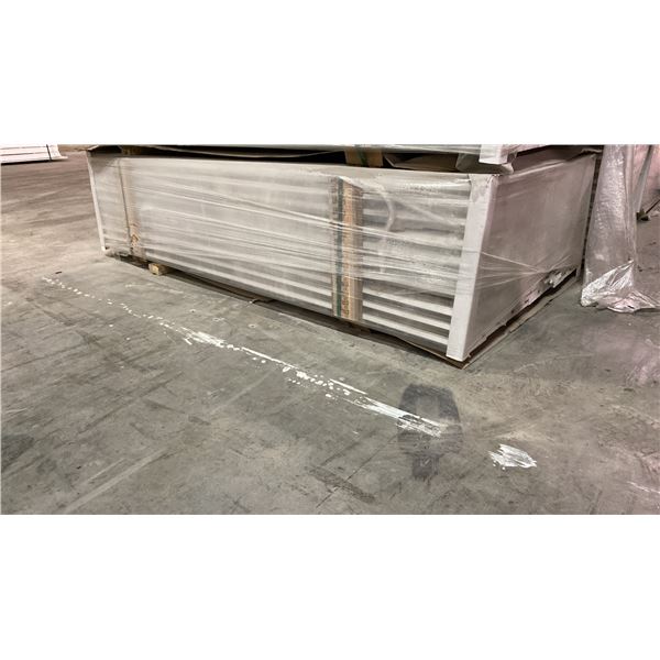 1 LIFT OF PREFABRICATED WHITE EC DOOR JAMB 81" X 4-9 16" APPROX 180 PCS