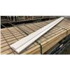 Image 4 : 1 LIFT OF PREFABRICATED WHITE EC DOOR JAMB 81" X 4-9 16" APPROX 180 PCS