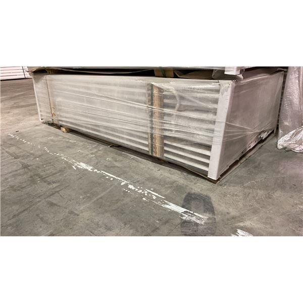 1 LIFT OF PREFABRICATED WHITE EC DOOR JAMB 81" X 4-9 16" APPROX 180 PCS
