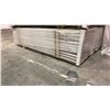 Image 1 : 1 LIFT OF PREFABRICATED WHITE EC DOOR JAMB 81" X 4-9 16" APPROX 180 PCS