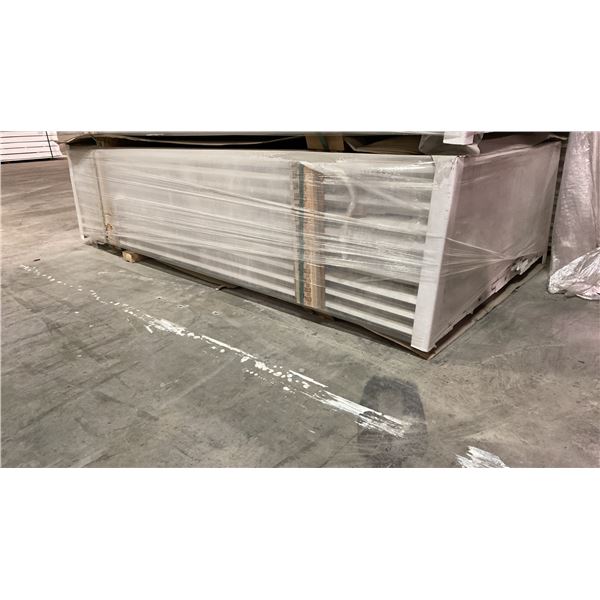 1 LIFT OF PREFABRICATED WHITE EC DOOR JAMB 81" X 4-9 16" APPROX 180 PCS