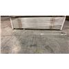 Image 2 : 1 LIFT OF PREFABRICATED WHITE EC DOOR JAMB 81" X 4-9 16" APPROX 180 PCS