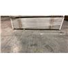 Image 2 : 1 LIFT OF PREFABRICATED WHITE EC DOOR JAMB 81" X 4-9 16" APPROX 180 PCS