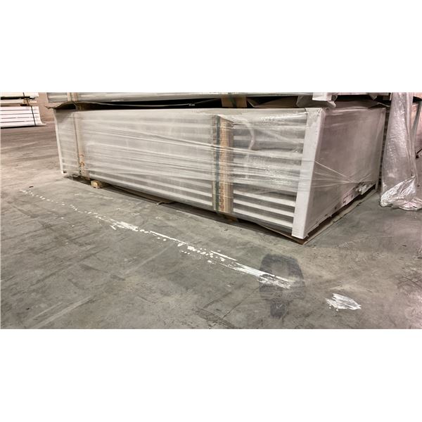 1 LIFT OF PREFABRICATED WHITE EC DOOR JAMB 81" X 4-9 16" APPROX 180 PCS
