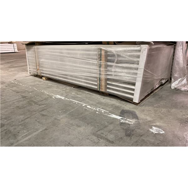1 LIFT OF PREFABRICATED WHITE EC DOOR JAMB 81" X 4-9 16" APPROX 180 PCS