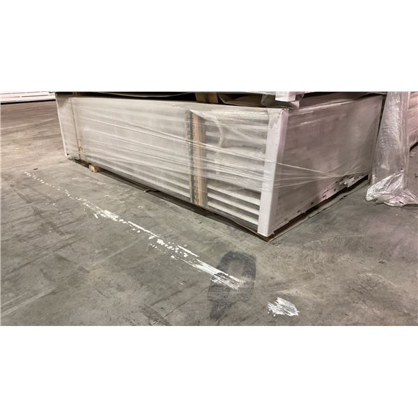 1 LIFT OF PREFABRICATED WHITE EC DOOR JAMB 81" X 4-9 16" APPROX 180 PCS