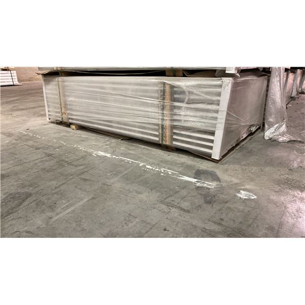1 LIFT OF PREFABRICATED WHITE EC DOOR JAMB 81" X 4-9 16" APPROX 180 PCS