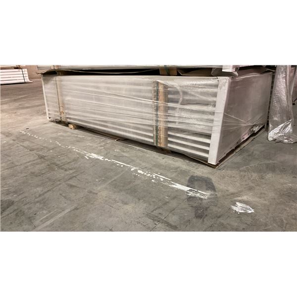 1 LIFT OF PREFABRICATED WHITE EC DOOR JAMB 81" X 4-9 16" APPROX 180 PCS
