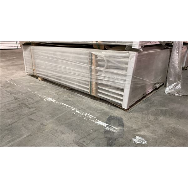 1 LIFT OF PREFABRICATED WHITE EC DOOR JAMB 81" X 4-9 16" APPROX 180 PCS