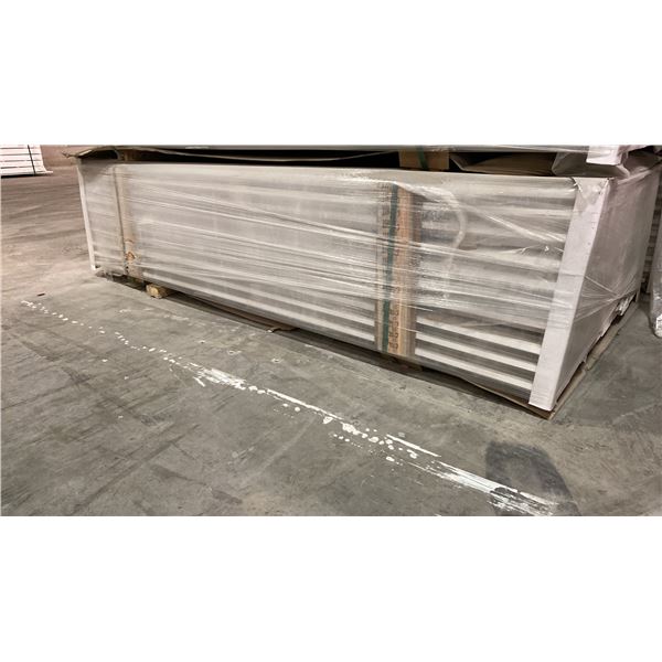 1 LIFT OF PREFABRICATED WHITE EC DOOR JAMB 81" X 4-9 16" APPROX 180 PCS