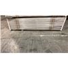 Image 2 : 1 LIFT OF PREFABRICATED WHITE EC DOOR JAMB 81" X 4-9 16" APPROX 180 PCS