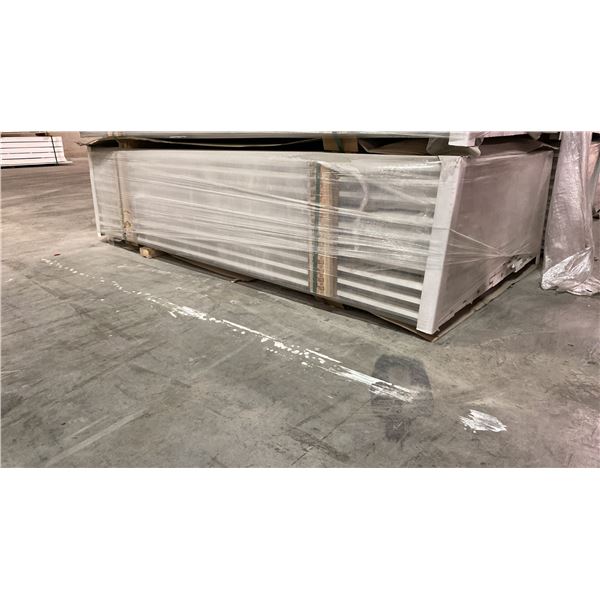1 LIFT OF PREFABRICATED WHITE EC DOOR JAMB 81" X 4-9 16" APPROX 180 PCS