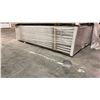 Image 1 : 1 LIFT OF PREFABRICATED WHITE EC DOOR JAMB 81" X 4-9 16" APPROX 180 PCS