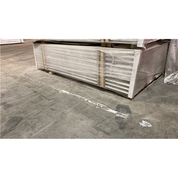 1 LIFT OF PREFABRICATED WHITE EC DOOR JAMB 81" X 4-9 16" APPROX 180 PCS