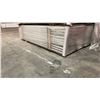 Image 1 : 1 LIFT OF PREFABRICATED WHITE EC DOOR JAMB 81" X 4-9 16" APPROX 180 PCS