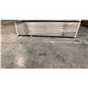 Image 2 : 1 LIFT OF PREFABRICATED WHITE EC DOOR JAMB 81" X 4-9 16" APPROX 180 PCS