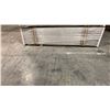 Image 2 : 1 LIFT OF PREFABRICATED WHITE EC DOOR JAMB 81" X 4-9 16" APPROX 180 PCS