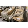 Image 1 : LARGE PALLET OF BROWN VINYL WEATHER STRIPPING