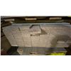 Image 5 : 1 LIFT OF DOOR MOULDING/TRIM PAINTED ALPINE/MAPLE FINISH APPROX 7' LENGTHS 160 PCS