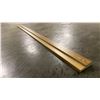 Image 1 : 1 LIFT OF DOOR JAMB PLANKS WITH CHESAPEAKE VALLEY PRINT EMBOSSED FINISH APPROX 89" LENGTHS 294 FT