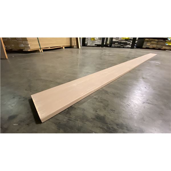 1 LIFT OF DOOR MOULDING/TRIM WITH ALPINE FINISH APPROX 85" LENGTHS 153 PCS