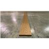 Image 2 : 1 LIFT OF FLAT JAMB WITH RAW NATURAL FINISH APPROX 7' LENGTHS, APPROX 198 PCS