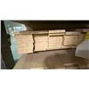 Image 5 : 1 LIFT OF FLAT JAMB WITH RAW NATURAL FINISH APPROX 7' LENGTHS, APPROX 198 PCS