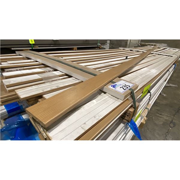 4 PARTIAL LIFTS OF ASSORTED DOOR TRIM/MOULDING APPROX 14.5'L