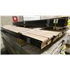 Image 4 : 2 SMALL LIFTS OF MDF TRIM/MOULDING WITH PAINTED BLACK FINISH APPROX 87" LENGTHS