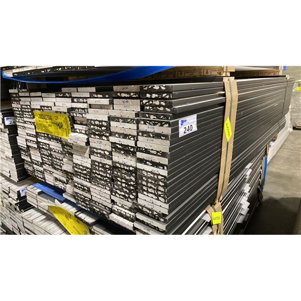 1 LIFT OF FLAT JAMB WITH PRIMED BLACK FINISH APPROX 7' LENGTHS, 129 PCS, 903 FT TOTAL