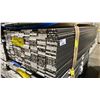 Image 1 : 1 LIFT OF FLAT JAMB WITH PRIMED BLACK FINISH APPROX 7' LENGTHS, 129 PCS, 903 FT TOTAL