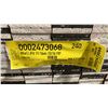 Image 5 : 1 LIFT & 1 SMALL PARTIAL LIFT OF FLAT JAMB WITH PRIMED BLACK FINISH APPROX 7' LENGTHS, 284 PCS,