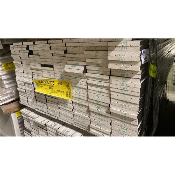 1 LIFT OF FLAT JAMB WITH PRIMED BLACK FINISH APPROX 7' LENGTHS, 240 PCS, 1,680 FT TOTAL