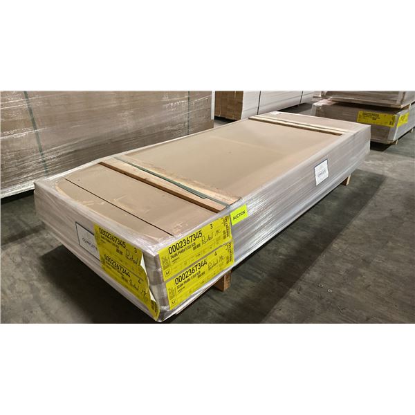 1 LIFT OF PRIMED WHITE INTERIOR DOORS 32" X 84", 7 TOTAL
