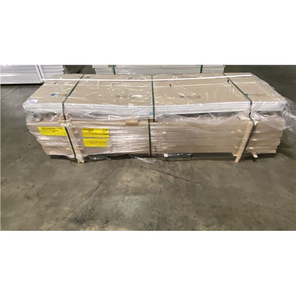 1 LIFT OF MDF TRIM MOULDING WITH PRIMED WHITE FINISH APPROX 8' LENGTHS, 17,600 FT TOTAL