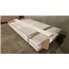 Image 2 : 1 LIFT OF FLAT JAMB WITH POLAR WHITE FINISH APPROX 7' LENGTHS, 33 PCS