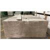 Image 2 : 1 LIFT OF WHITE BASEBOARD MOULDING APPROX 82" LENGTHS