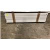 Image 1 : 1 LIFT OF WHITE BASEBOARD MOULDING APPROX 82" LENGTHS