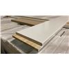 Image 3 : 1 LIFT OF WHITE BASEBOARD MOULDING APPROX 82" LENGTHS
