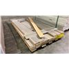 Image 2 : 1 LIFT OF FLAT JAMB WITH RAW NATURAL FINISH APPROX 7' LENGTHS, 65 PCS, 455 FT TOTAL