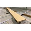 Image 3 : 1 LIFT OF FLAT JAMB WITH RAW NATURAL FINISH APPROX 7' LENGTHS, 65 PCS, 455 FT TOTAL