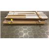 Image 1 : 2 SMALL LIFTS OF TRIM/MOULDING APPROX 7' LENGTHS LIGHT & DARK WOOD GRAIN FINISH