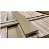 Image 3 : 1 SMALL LIFT OF FLAT JAMB WITH EMBOSSED WOOD ALPINE OAK FINISH APPROX 7' LENGTHS, 154 FT TOTAL