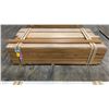 Image 1 : 1 LIFT OF FLAT JAMB WITH TAN WOOD GRAIN FINISH APPROX 7' LENGTHS