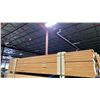 Image 1 : 1 LIFT OF FLAT JAMB WITH TAN WOOD GRAIN FINISH APPROX 7' LENGTHS