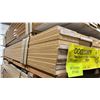 Image 7 : 1 LIFT OF FLAT JAMB WITH TAN WOOD GRAIN FINISH APPROX 7' LENGTHS