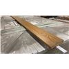 Image 8 : 1 LIFT OF FLAT JAMB WITH TAN WOOD GRAIN FINISH APPROX 7' LENGTHS