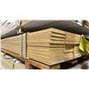 Image 1 : 1 LIFT OF FLAT JAMB WITH EMBOSSED WOOD CHESAPEAKE FINISH APPROX 7' LENGTHS, 90 PCS
